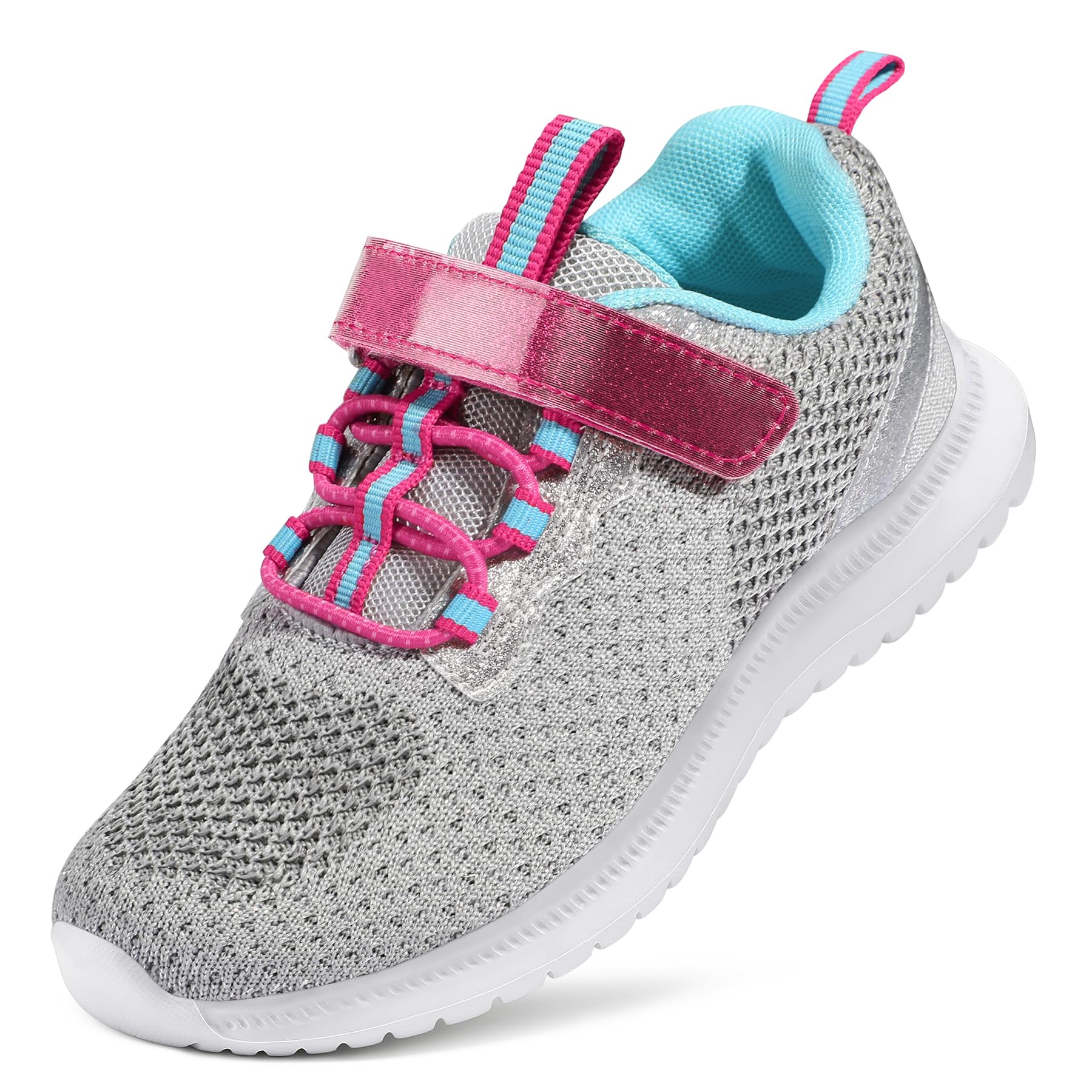RUNSIDE キッズスニーカー 軽量テニスシューズ 男の子と女の子向け