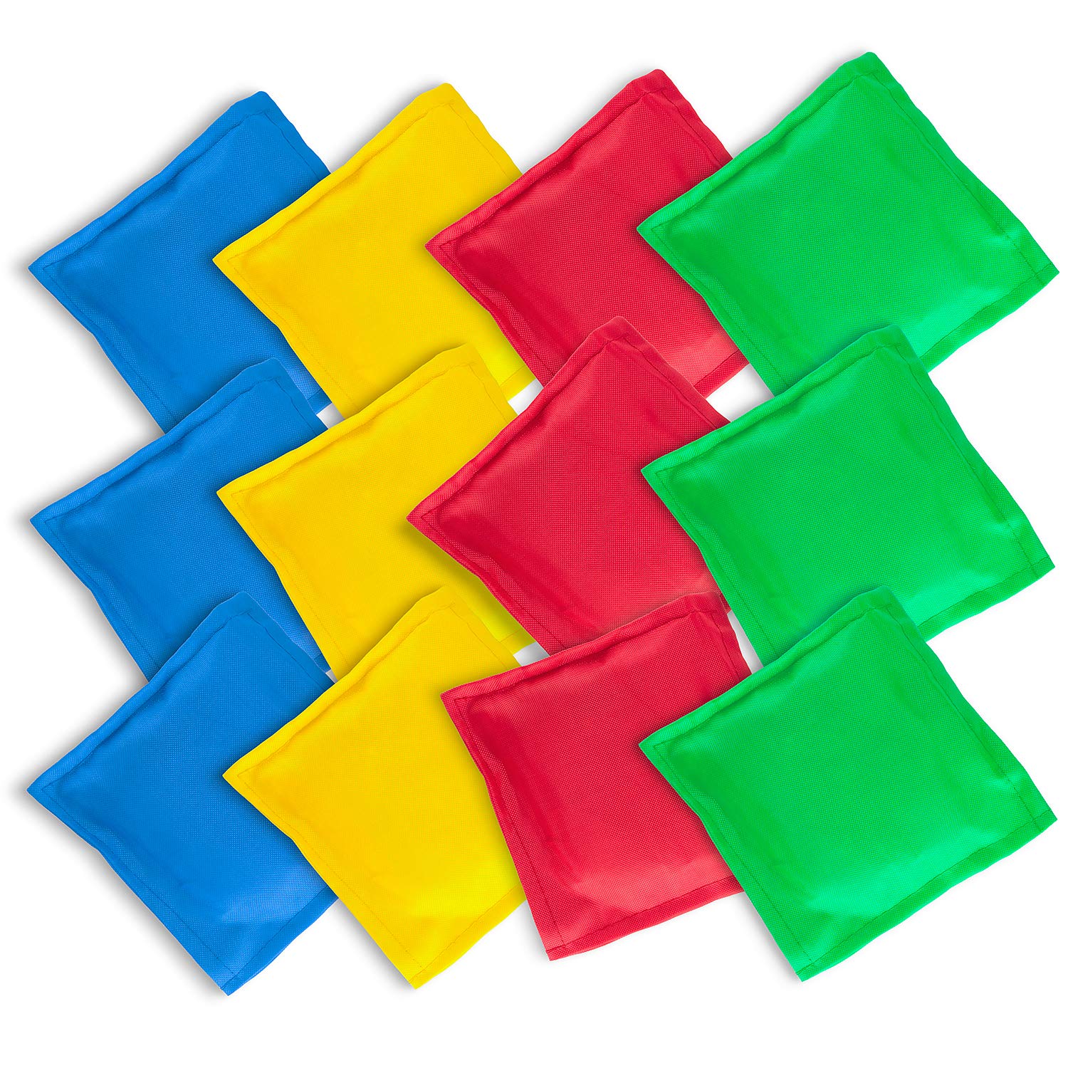 Super Z Outlet Nylon Cornhole Bean Bags Toy Set Sack Hand Toss Games Weights for