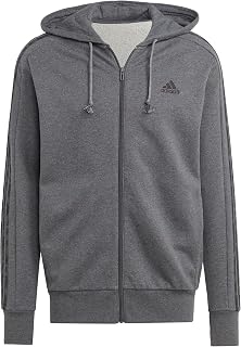 adidas Essentials French Terry 3-stripes Full-zip Essentials French Terry - Cremallera completa con 3 rayas Hombre