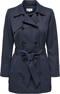 ONLY Onlvalerie Women's Trenchcoat Otw Noos Trench Coat