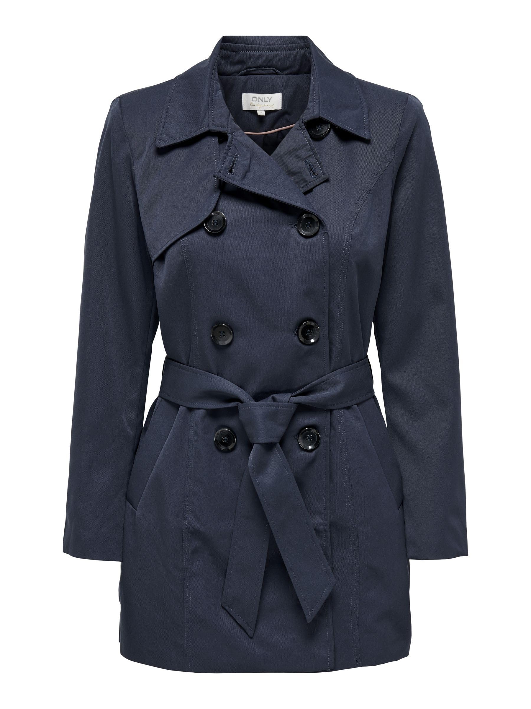 ONLY Onlvalerie Women's Trenchcoat Otw Noos Trench Coat