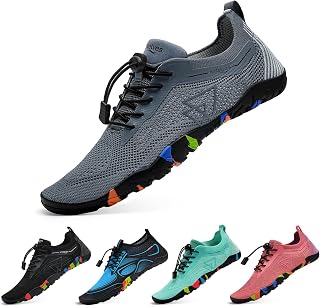 WateLves Water Shoes Women Men Dry Fast and Wear Beach Shoes for Sub, Surfing, Water Sports, Hiking, Yoga, Today, 36-48EU