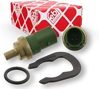 febi bilstein 32510 Coolant Temperature Sensor with seal and retaining spring, pack of one