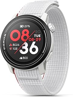COROS PACE 3 GPS Sport Watch, Lightweight Running Watch - Chalk Nylon | 17-Day Battery Life,Accurate GPS, Heart Rate Monitor, Navigation, Sleep Tracking , Training Plan, Run, Bike, and Ski