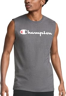 Champion Men's Graphic Jersey Muscle Shirt (Pack of 1)