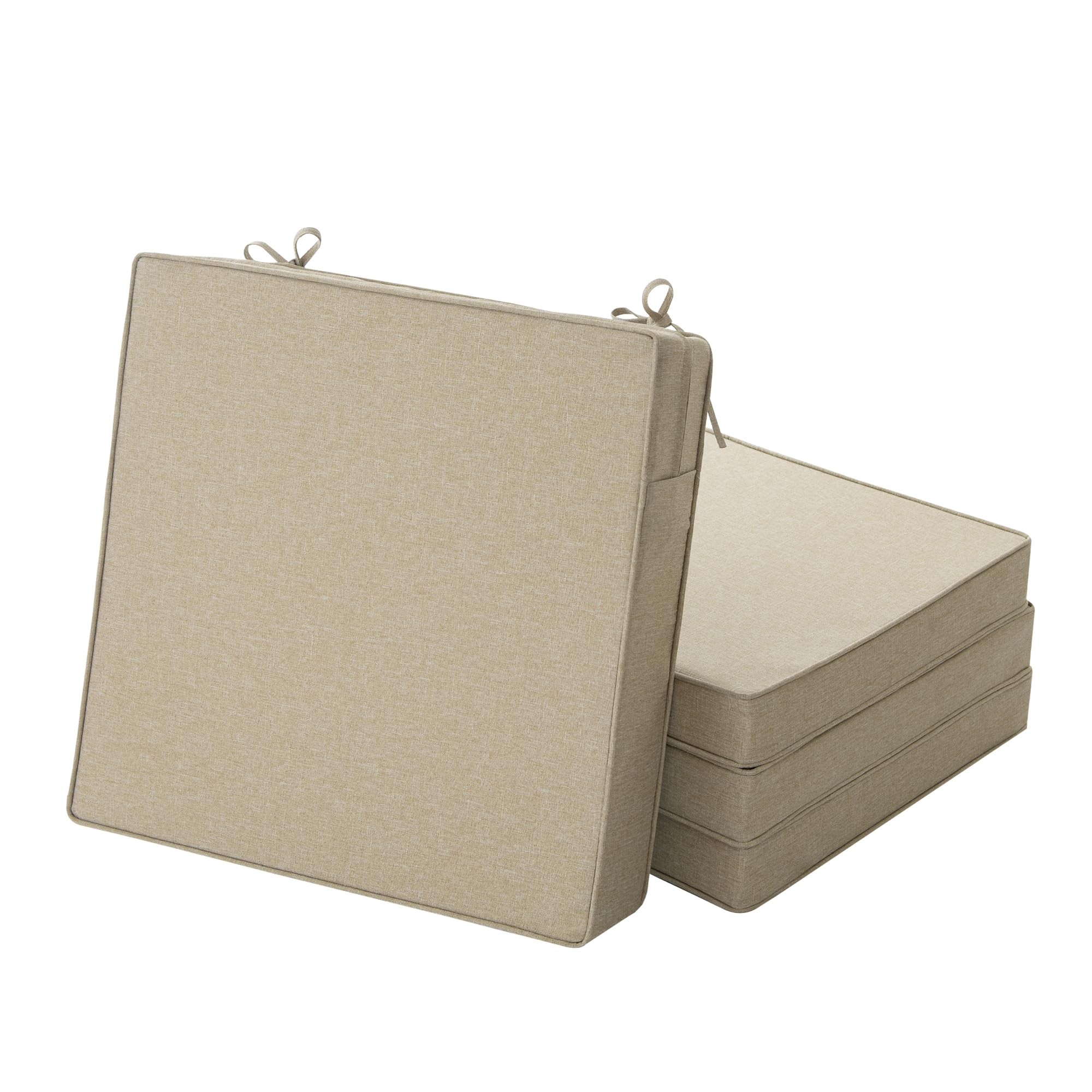 Fitfree Outdoor Chair Cushions, Water-Resistant & Fade-Resistant, Patio Furnitur