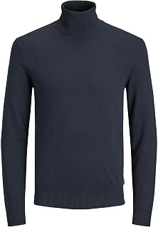 Jack & Jones Men's knitted Jumper Turtleneck