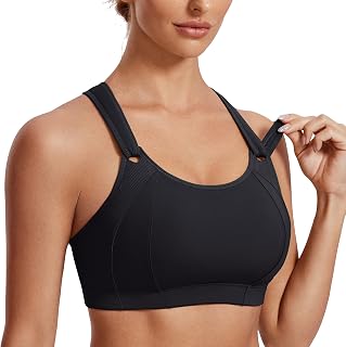 SYROKAN Women's Sports Bra without Underwire Racerback