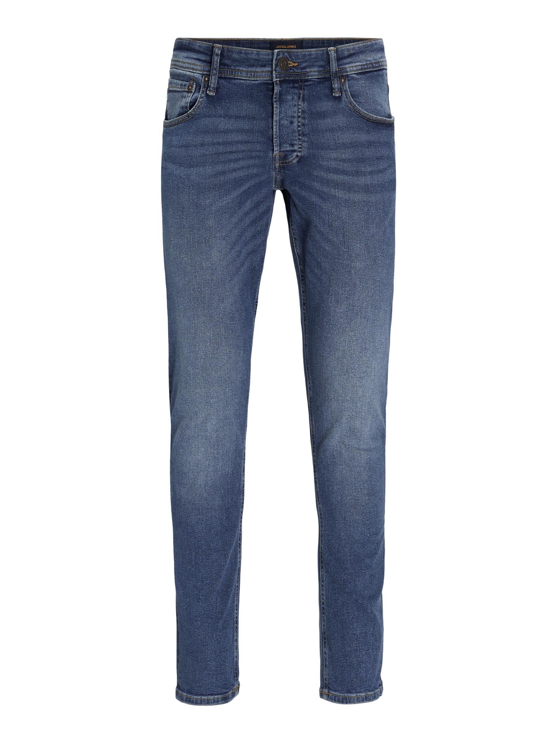 JACK & JONES Male Slim Fit Jeans Jjiglenn JJICON JJ 057 50SPS Noos Slim Fit Jean