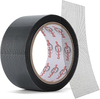 Mosquito Net Repair Tape 50 mm x 9 m Waterproof Self-Adhesive Black