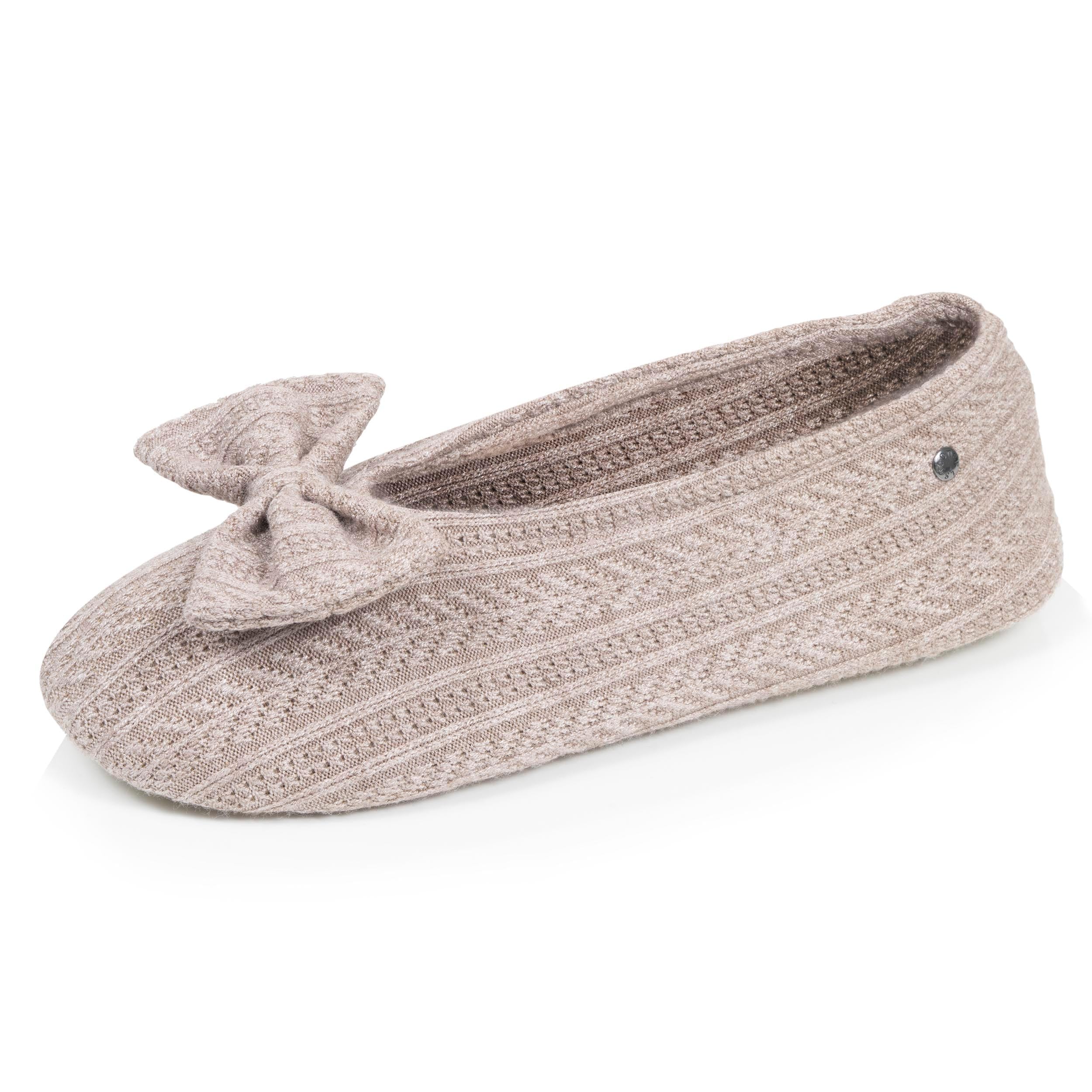 Isotoner Ladies Blue Ballet Flats Slippers