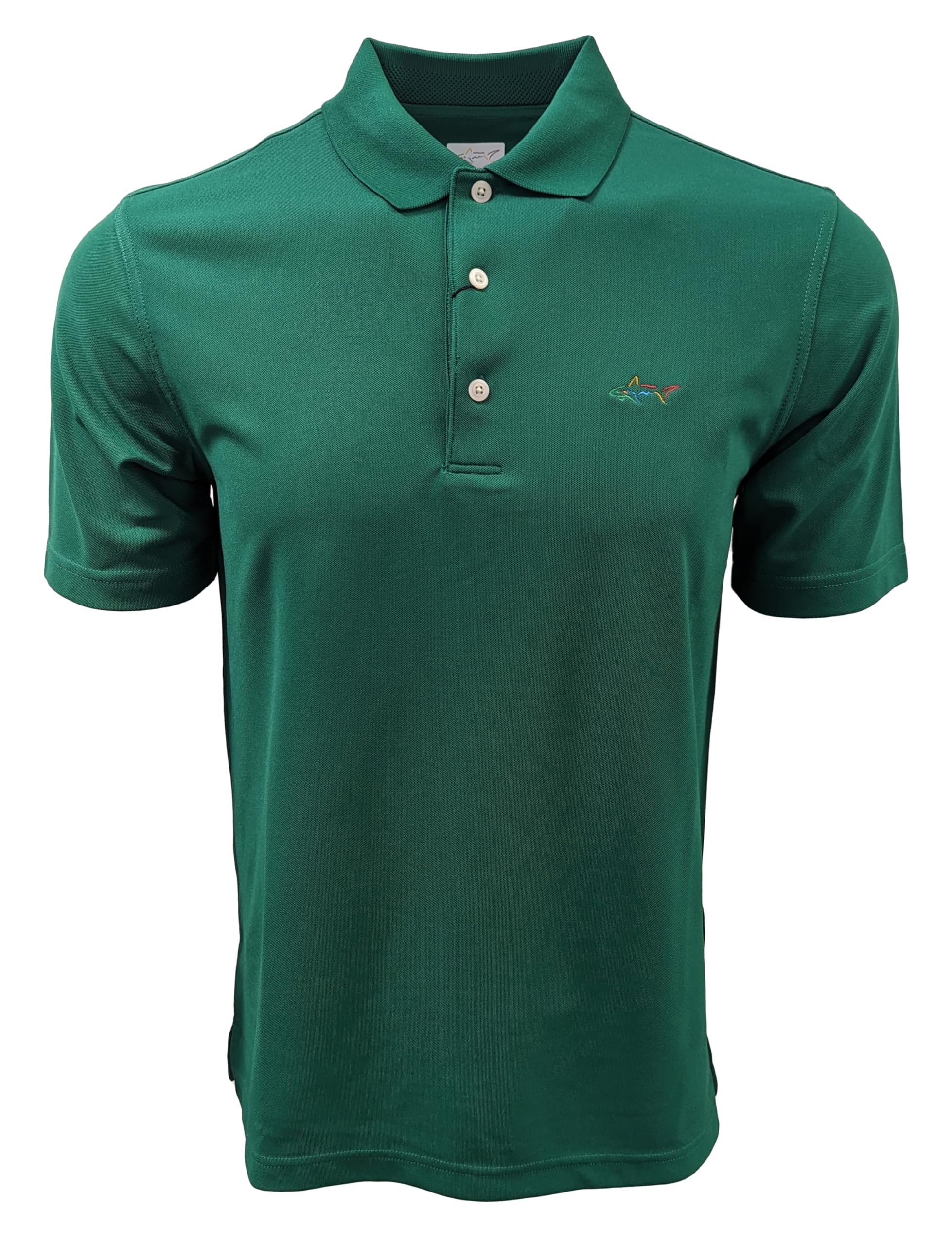 Greg Norman Men's Technical Performance Polyester Play Dry Polo Shirt