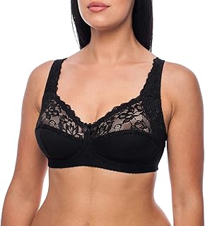 frugue Women's Plus Size Non-Wired Control Bra