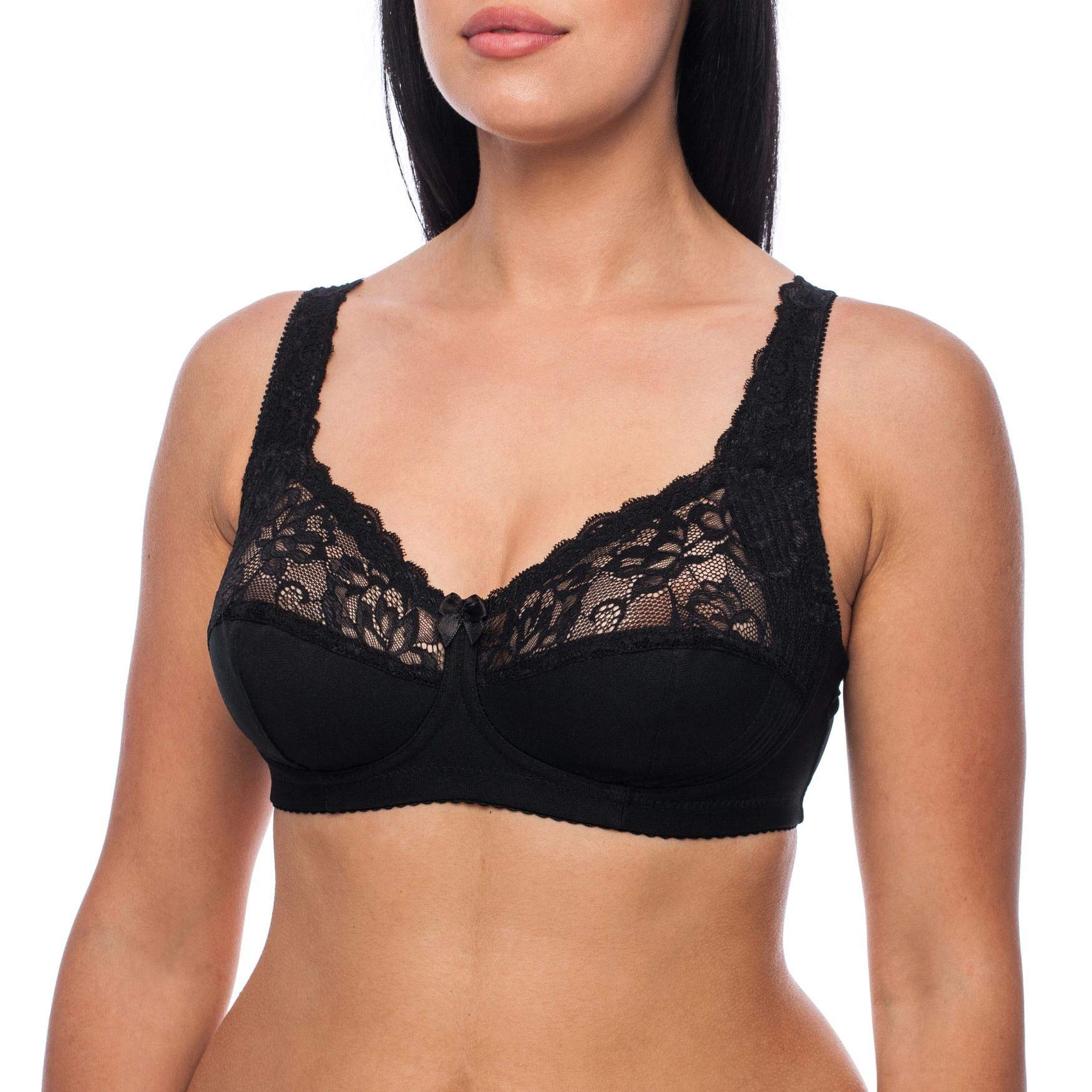 frugue Women's Plus Size Non-Wired Control Bra