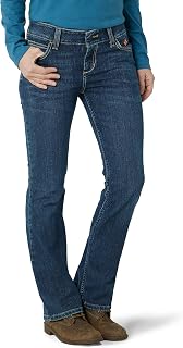 Wrangler Womens Fr Retro Mae Boot Cut JeanWork Utility Pants