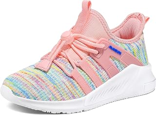 RUNSIDE Girls Lace-up Running Sneakers