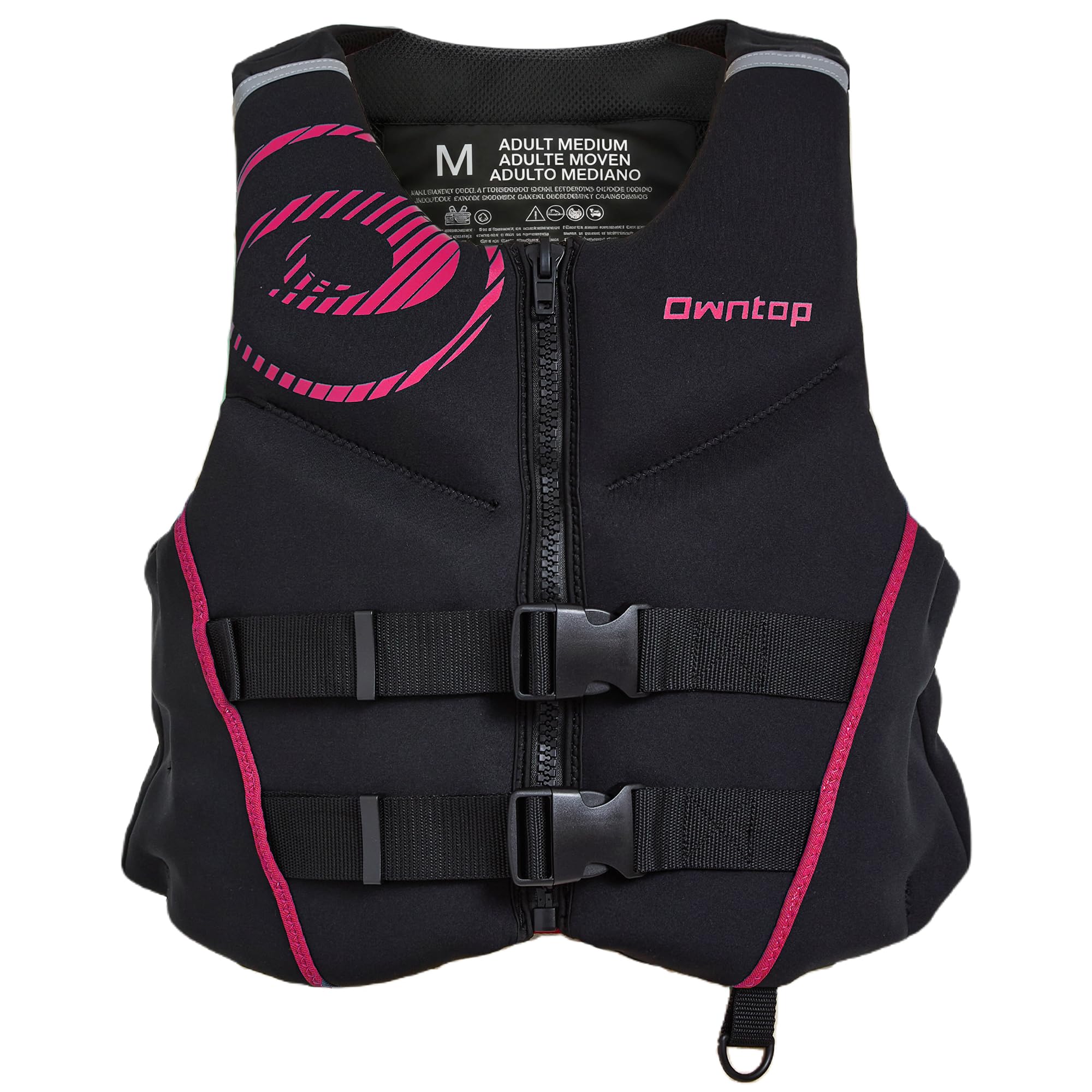 Owntop Adult Buoyancy Aid | 50N Lightweight Neoprene Buoyancy Jacket | Foldable 