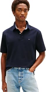 Tommy Hilfiger Mens Short Sleeve Cotton Pique Polo Shirt in Regular Fit