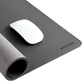 Kumori Desk Mat, 13.8 x 23.6 inches (35 x 60 cm), Compatible with Mouse, PU