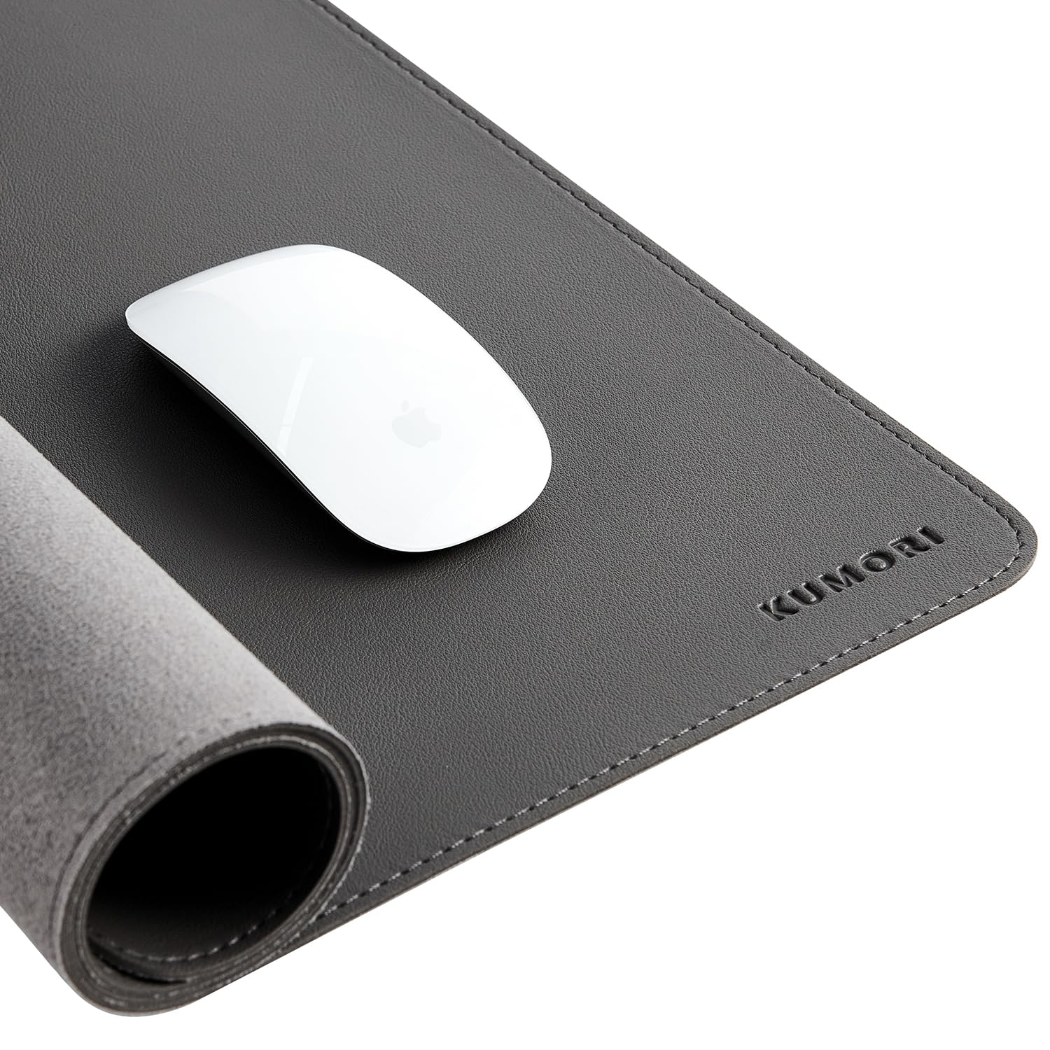 Kumori Desk Mat, 13.8 x 23.6 inches (35 x 60 cm), Compatible with Mouse, PU