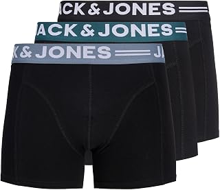 Jack & Jones Sense Trunks 3-Pack Noos Sense Trunks Pack of 3 Men's Noos Boxer Shorts (Pack of 3)