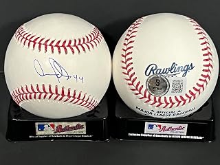 Andy Pages Dodgers Autographed Signed Official Baseball BECKETT WITNESS Hologram