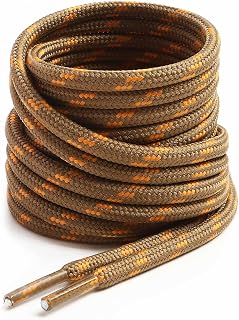 VSUDO Hiking Shoe Laces, Heavy Duty Work Boot Laces, Solid Hiking Boots Laces