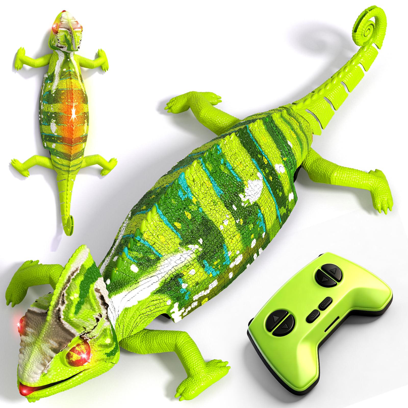 AZDYJL RC Wall Climbing Crawler Gecko Lizard Robot Gifts for Kids Age 3+ | Recha