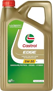 Castrol EDGE 5W-30 LL Advanced Synthetic Engine Oil, 5L