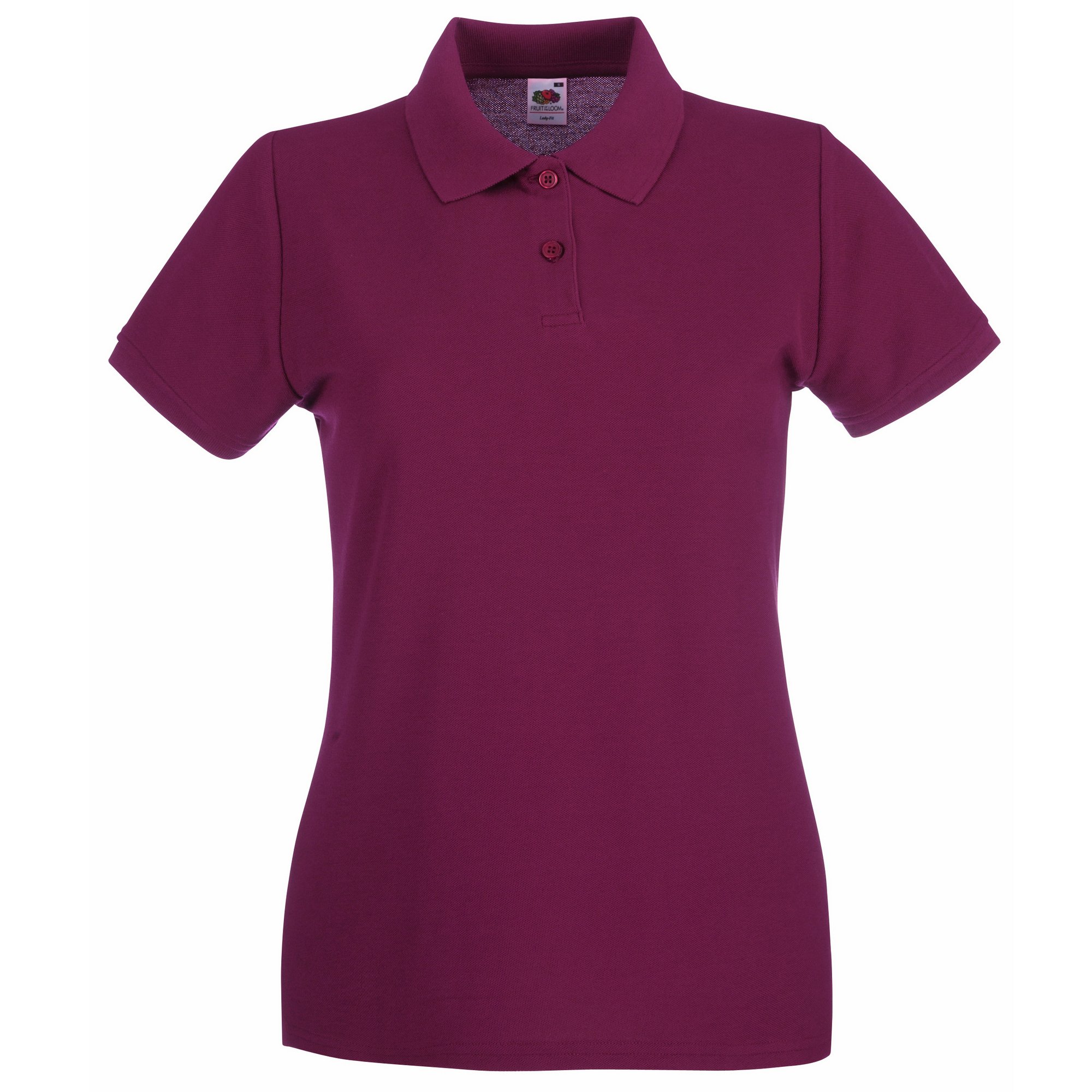 Fruit Of The Loom - 100% Cotton Polo Shirt - Women