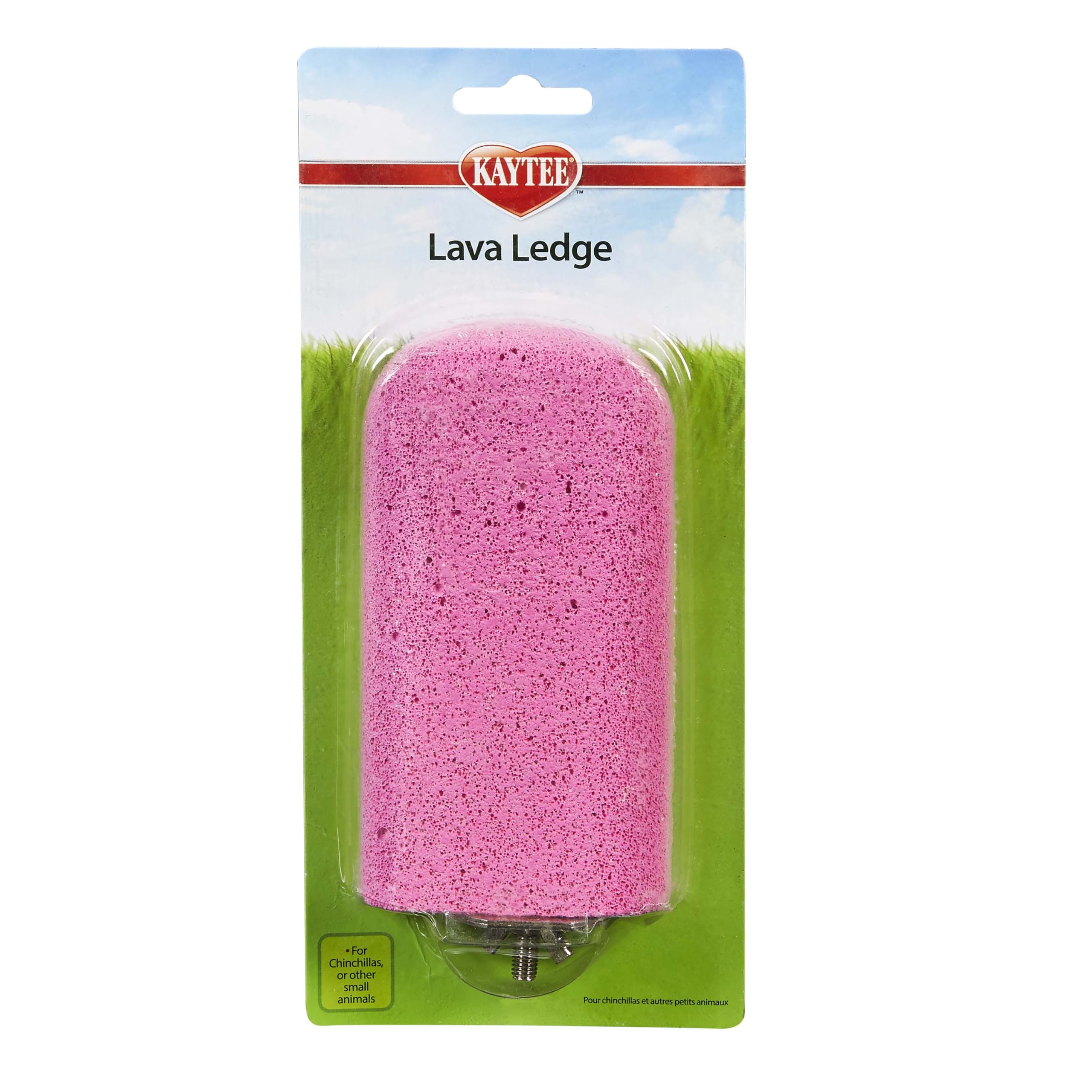 Kaytee Lava Ledge for Small Pet Wire Habitats | Active play. Pumice chinchilla c
