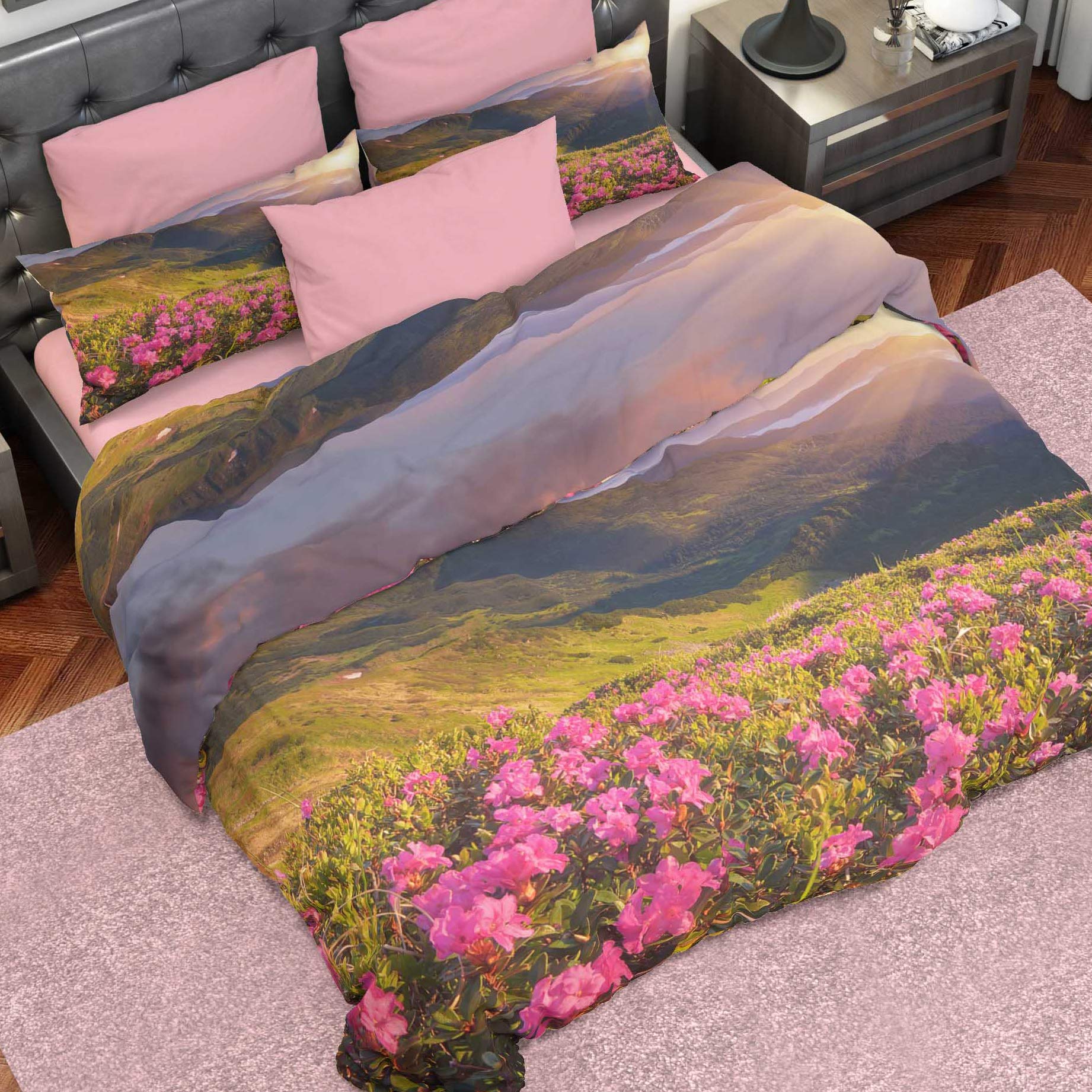 Patti – Professional Italian Duvet Cover Set, Single, Single & Half Product 100%