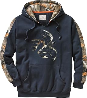 Legendary Whitetails Mens Camo Plaid Outfitter Hoodie