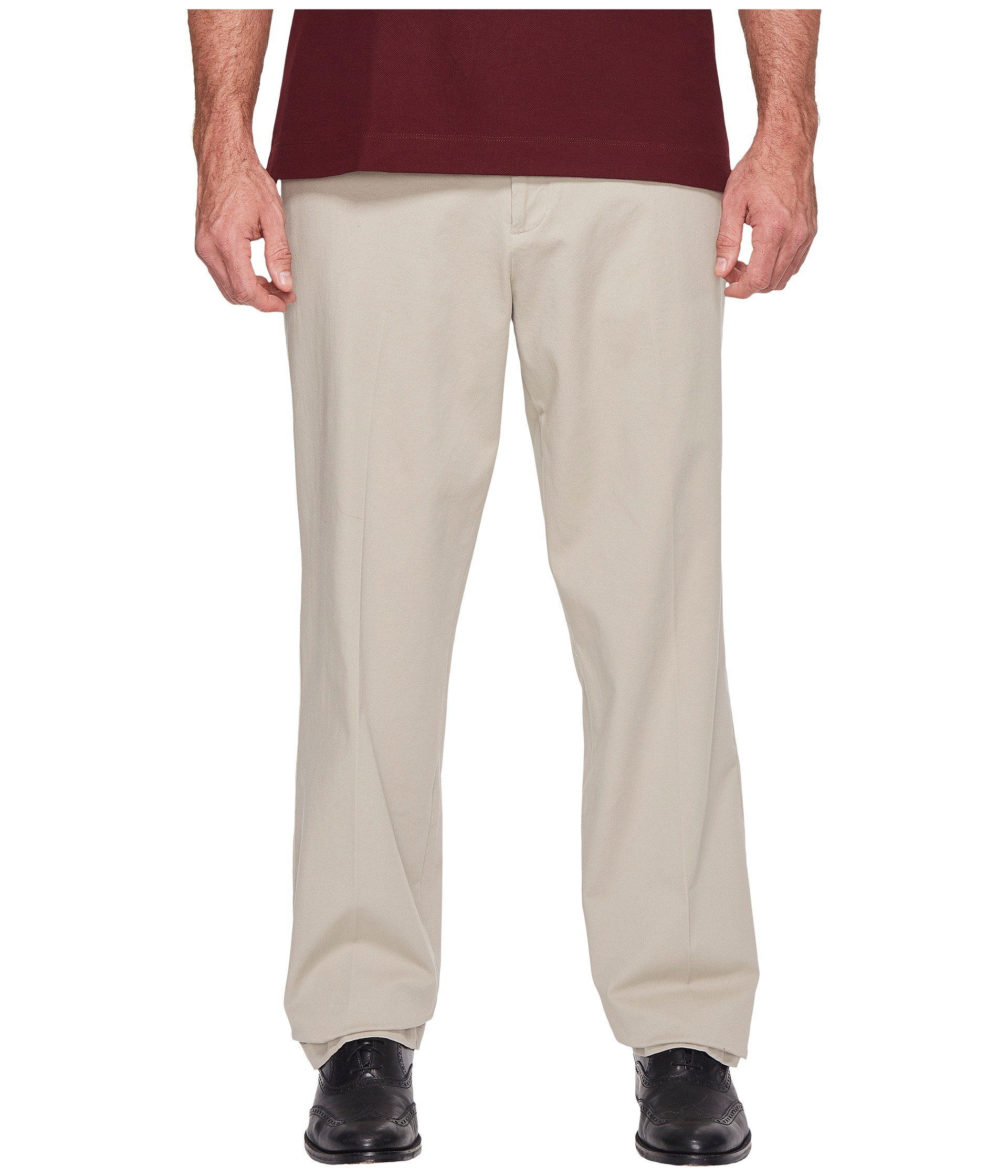DOCKERS Classic Fit Workday Khaki Smart 360 Flex Men's Trousers (Standard and Bi