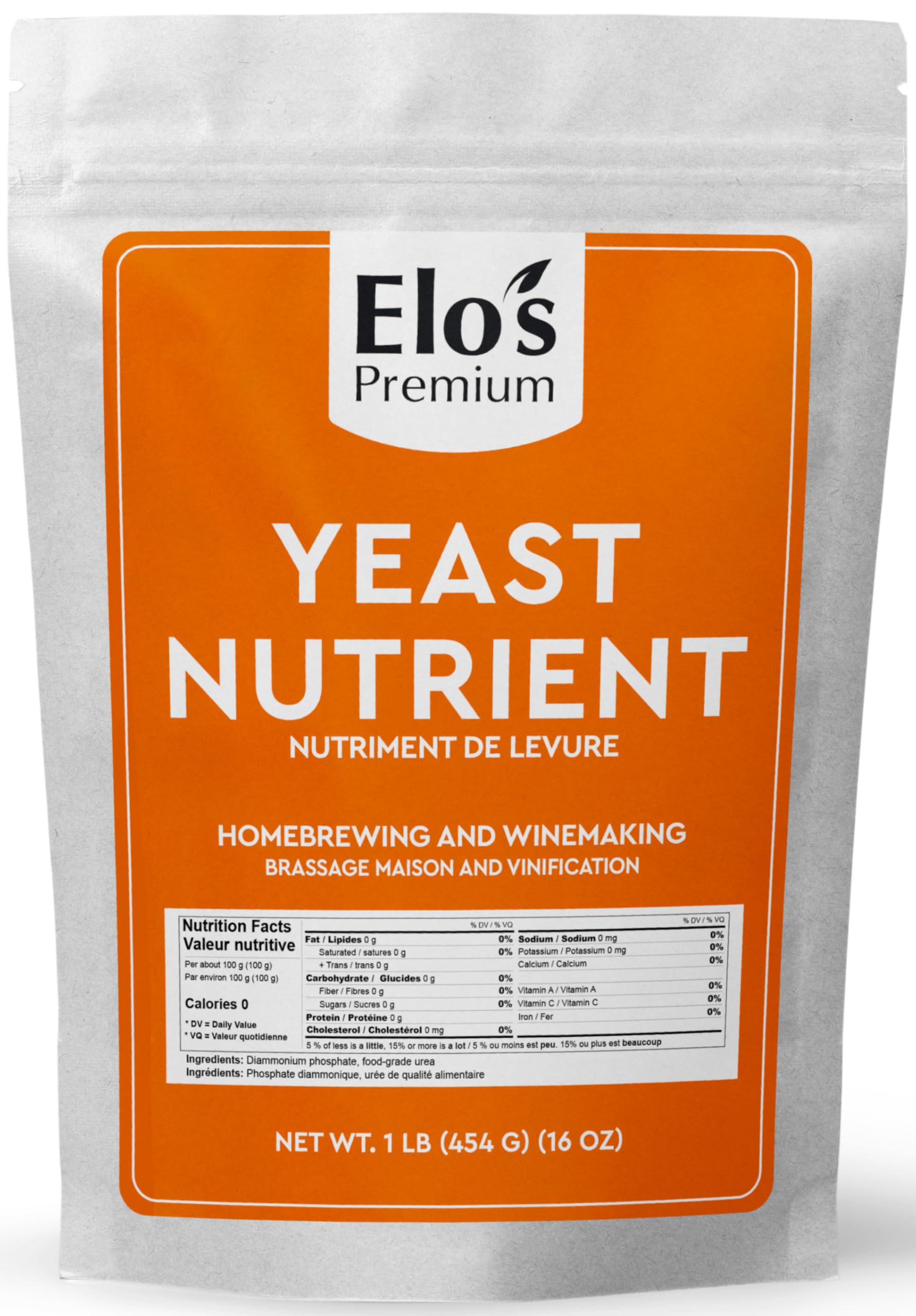Yeast Nutrient (1lb) | Packed in Canada| Promote Yeast Health; Improve Attenuati