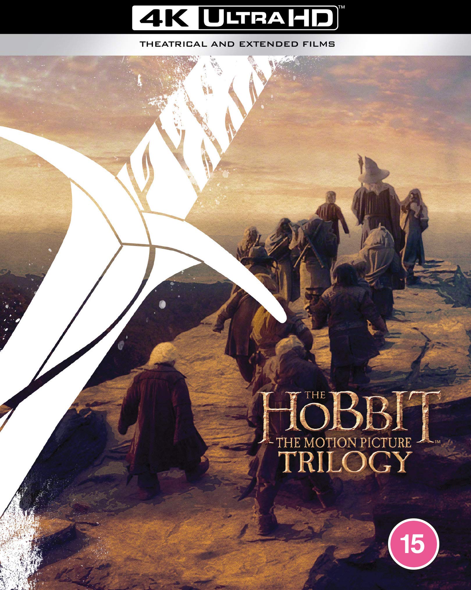 The Hobbit Trilogy: [Theatrical and Extended Edition] [4K Ultra HD] [2012] [Blu-