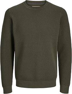 Jack & Jones Herren Jprblunoah Knit Crew Neck Bf Strickpullover (1er Pack)