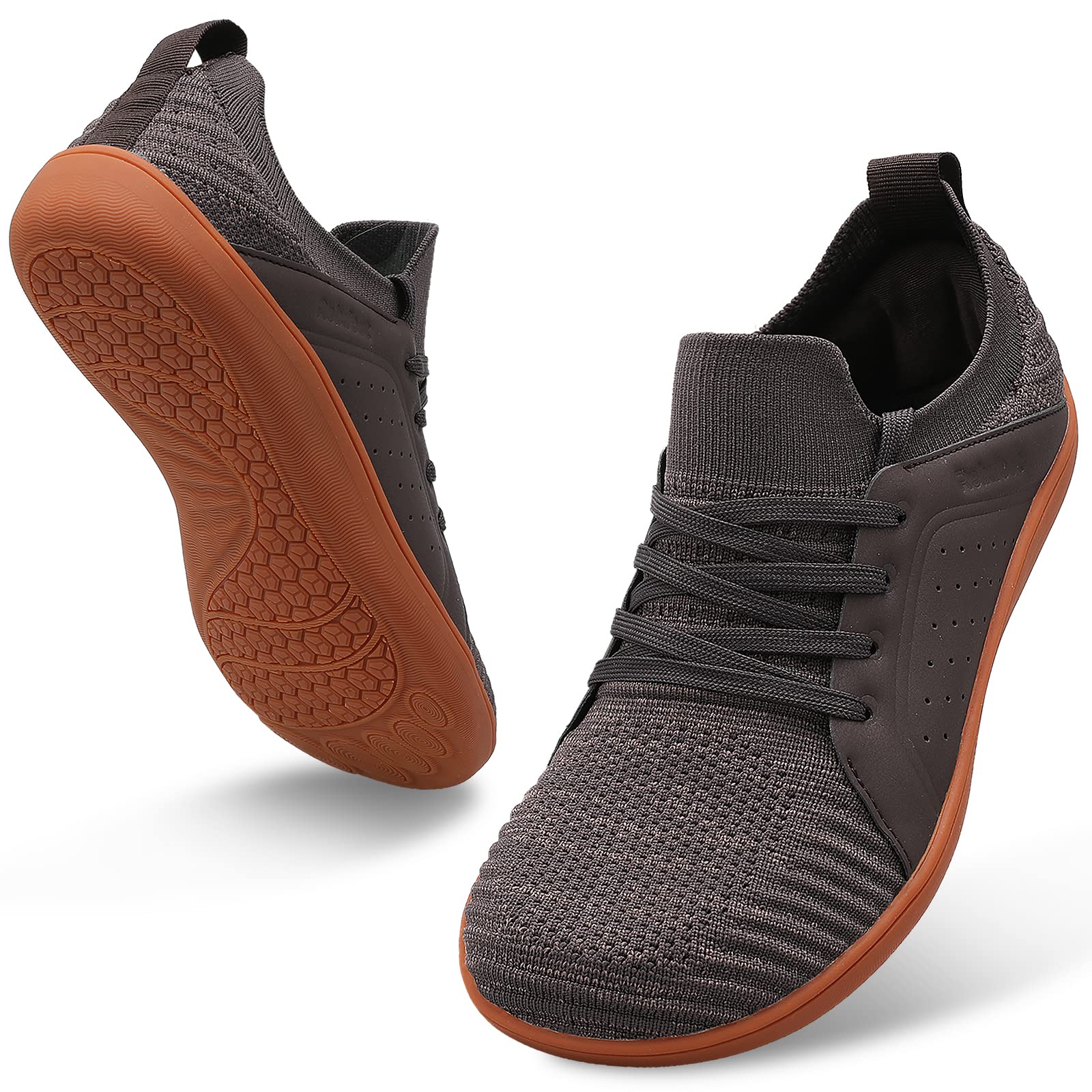 relxfeet Men's Barefoot Shoes Wide Toe Box Zero Drop