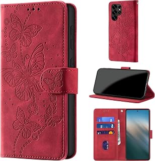 Cover for Samsung Galaxy S25 Ultra 6.9 Inches, Red