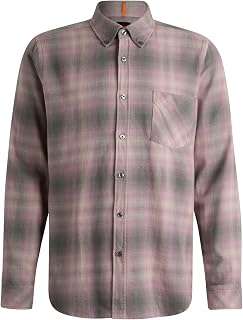 Boss Men's Shirt Long Sleeve Cotton 50519707