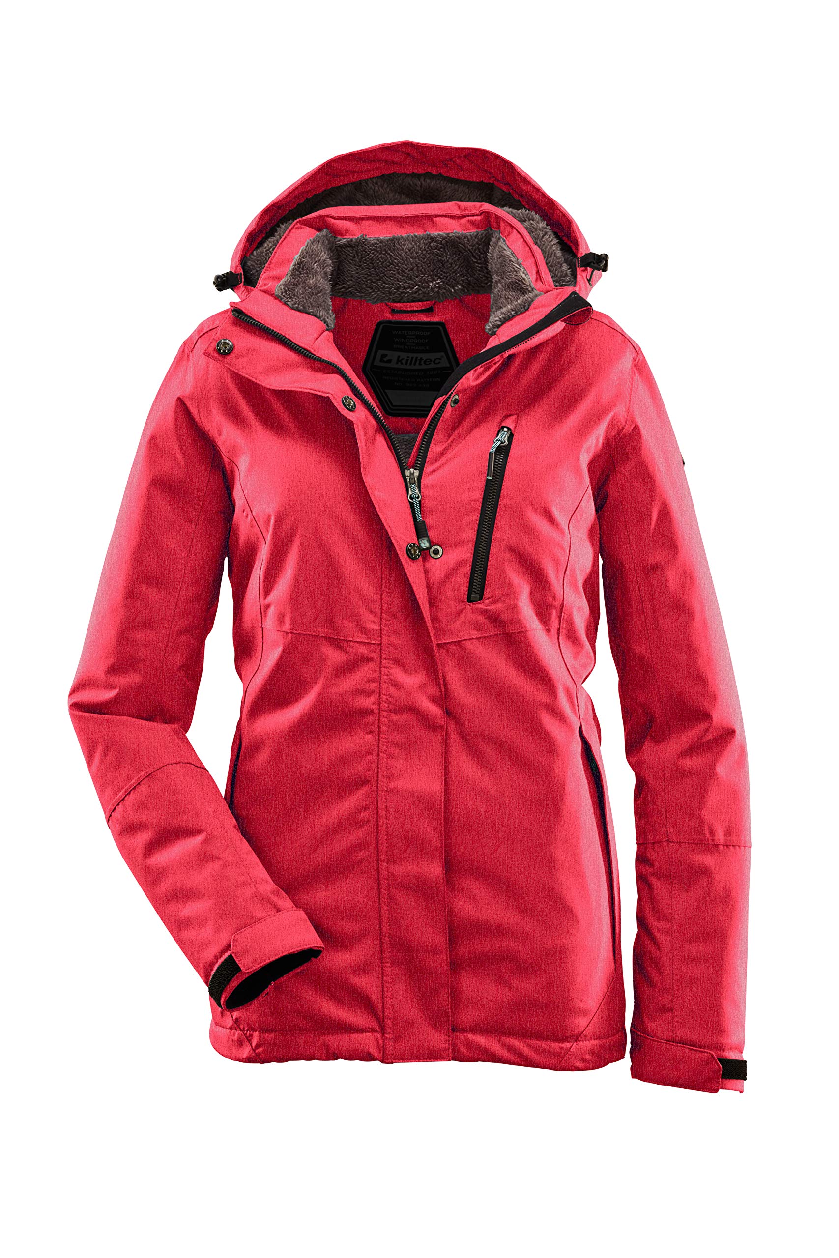 Killtec Nira Women's Winter Jacket with Removable Hood with Zip