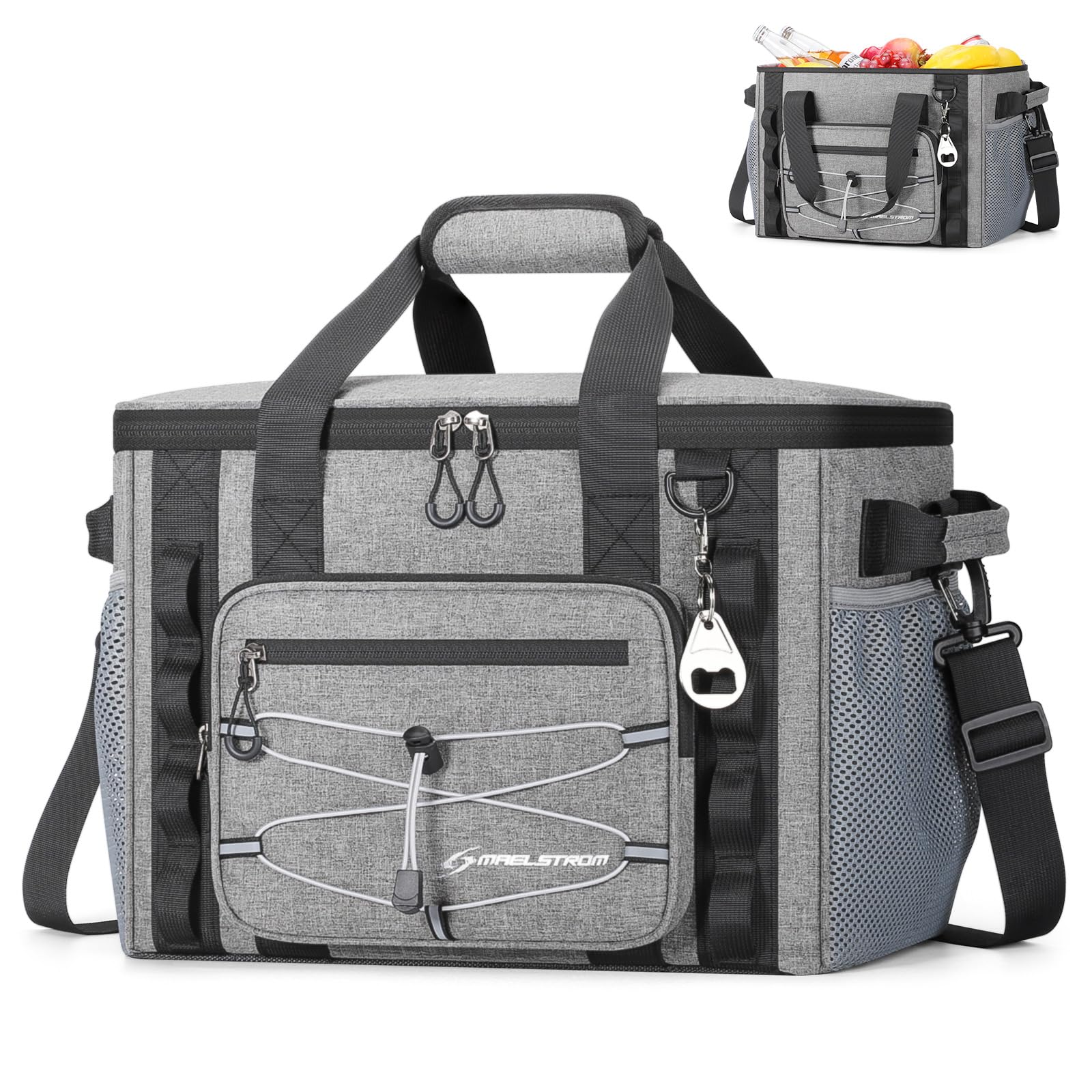 Maelstrom 30/40 Can Soft Cooler Bag, Leakproof Insulated Ice Chest | 24h Cold (W