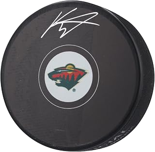 Kirill Kaprizov Minnesota Wild Autographed Hockey Puck - Autographed NHL Pucks