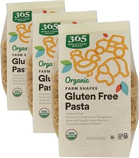 365 by Whole Foods Market, Pasta Farm Animals Tractors Gluten-Free Organic, 8.8 Ounce (Pack of 3)
