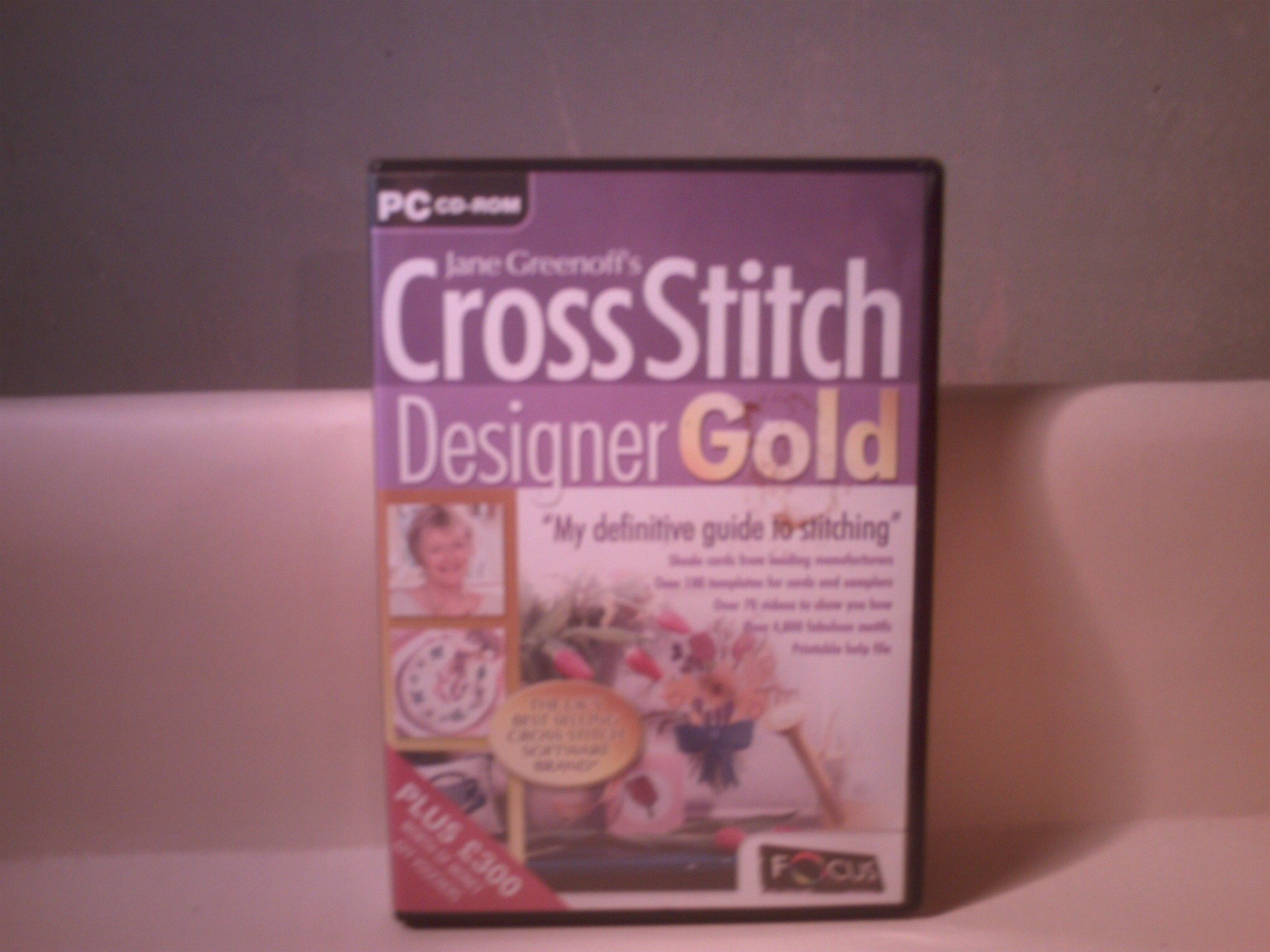Focus Multimedia Ltd's Jane Greenoff's Cross Stitch Designer Gold