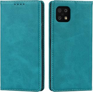【Hamany】 対応 AQUOS sense6 ケース 手帳型 aquosセンス6 ケース カード収納 -ファッション スカイブルー