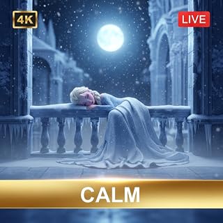 Sleeping Elsa Winter steampunk: Frozen Dreamland – 4K Peaceful Snow Sleep Screensaver for Fire TV & Tablets