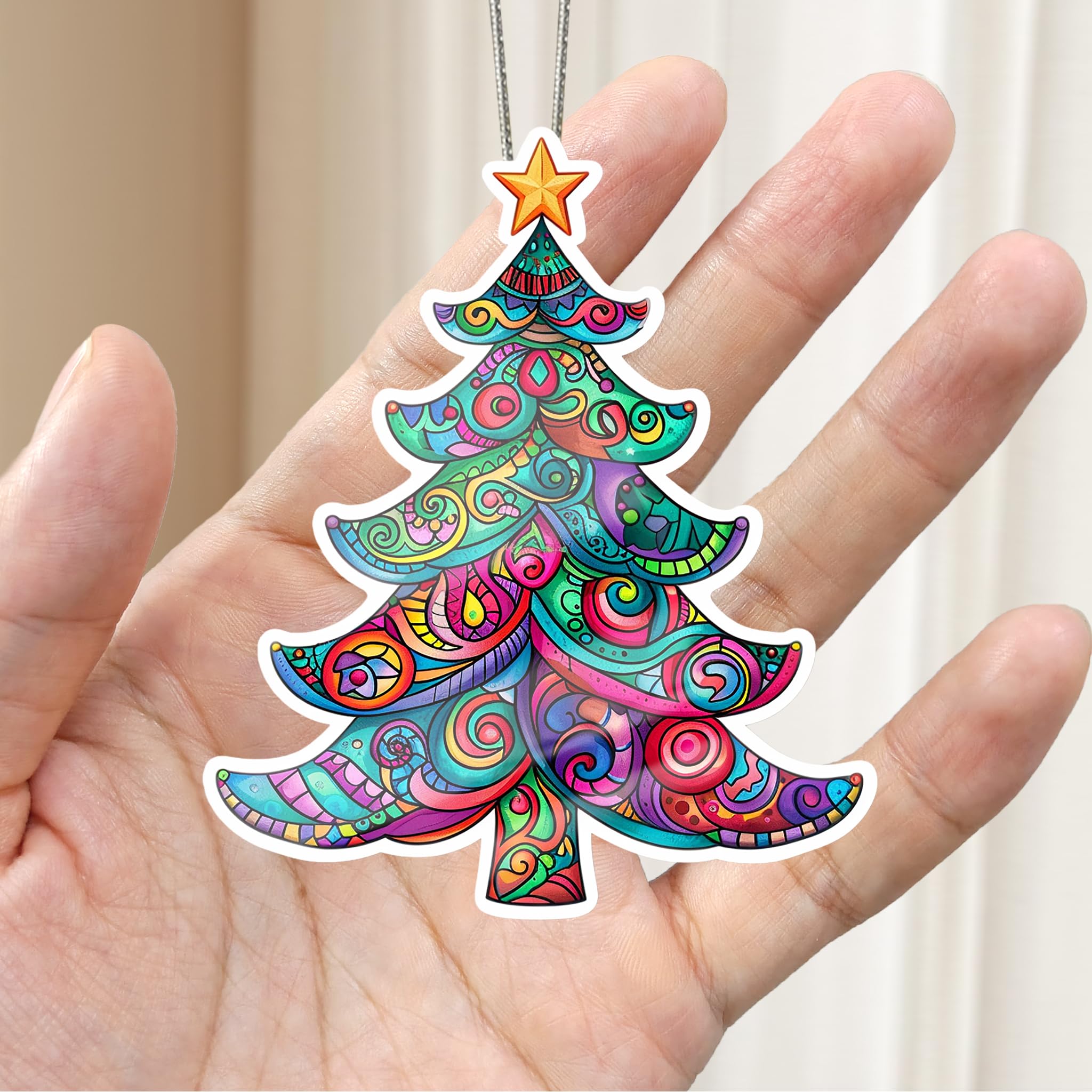 Tree Decoration Crystal Hanging Handmade Christmas Ornament Car & Home Decoratio