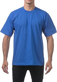 Pro Club Men's Men's Heavyweight Cotton Short Sleeve Crew Neck T-Shirt Classic