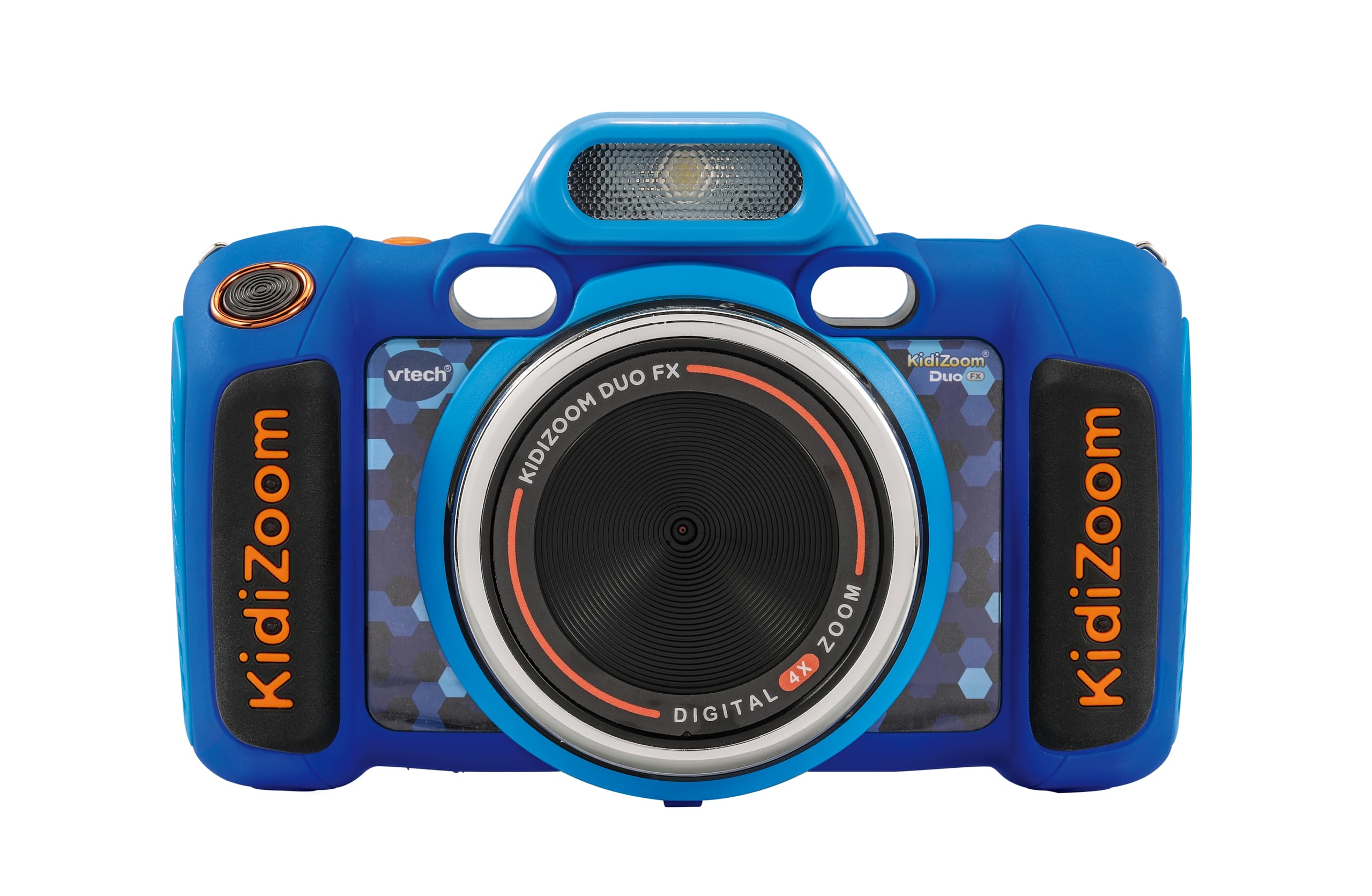 Vtech KidiZoom Duo FX Camera, Blue, English | Dual 8 MP cameras, 20+ games, 75 e